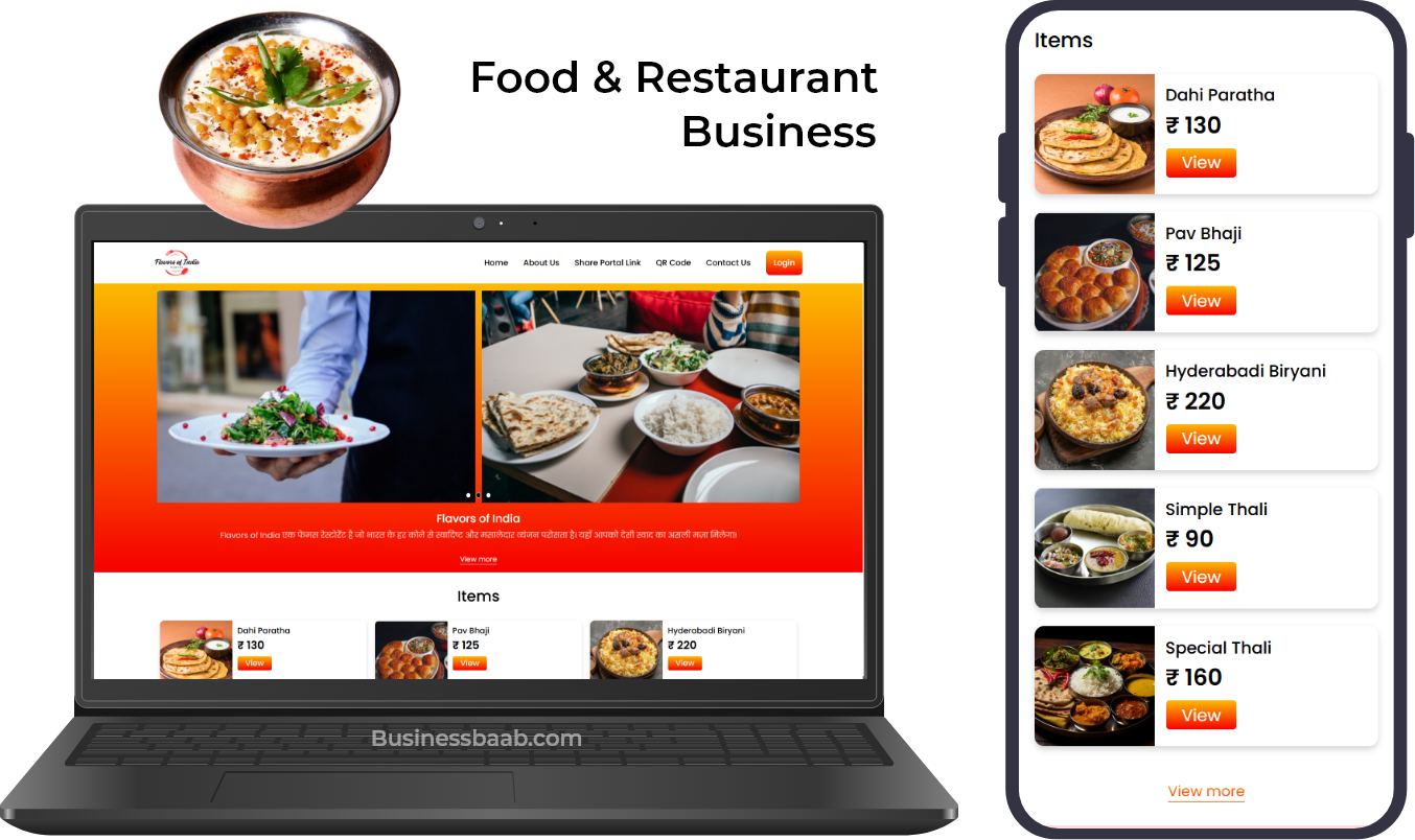Restaurant Website Design